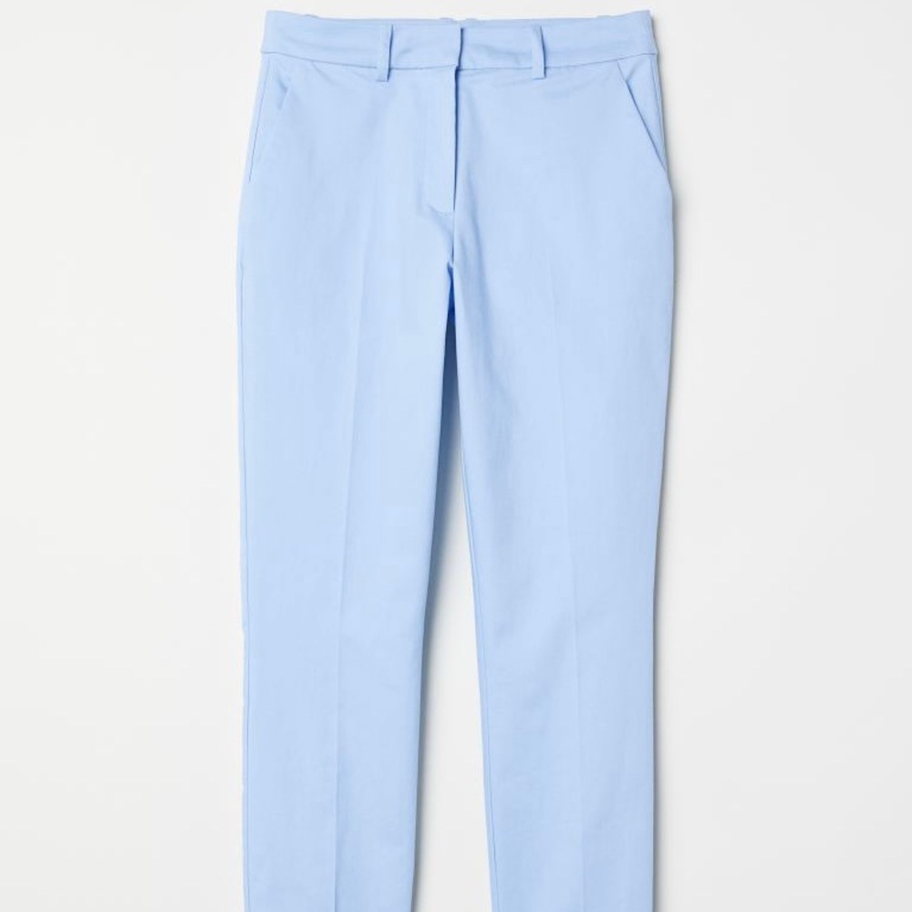 H&M Light Blue Ankle Slacks